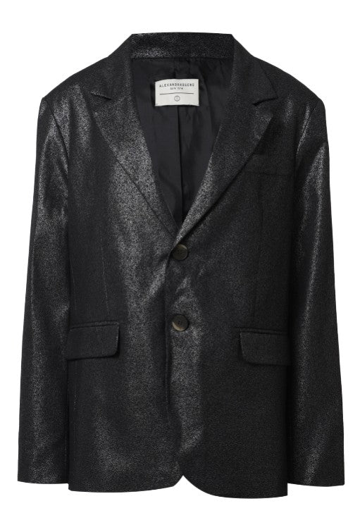 SLOPPY BLAZER  METALIC
